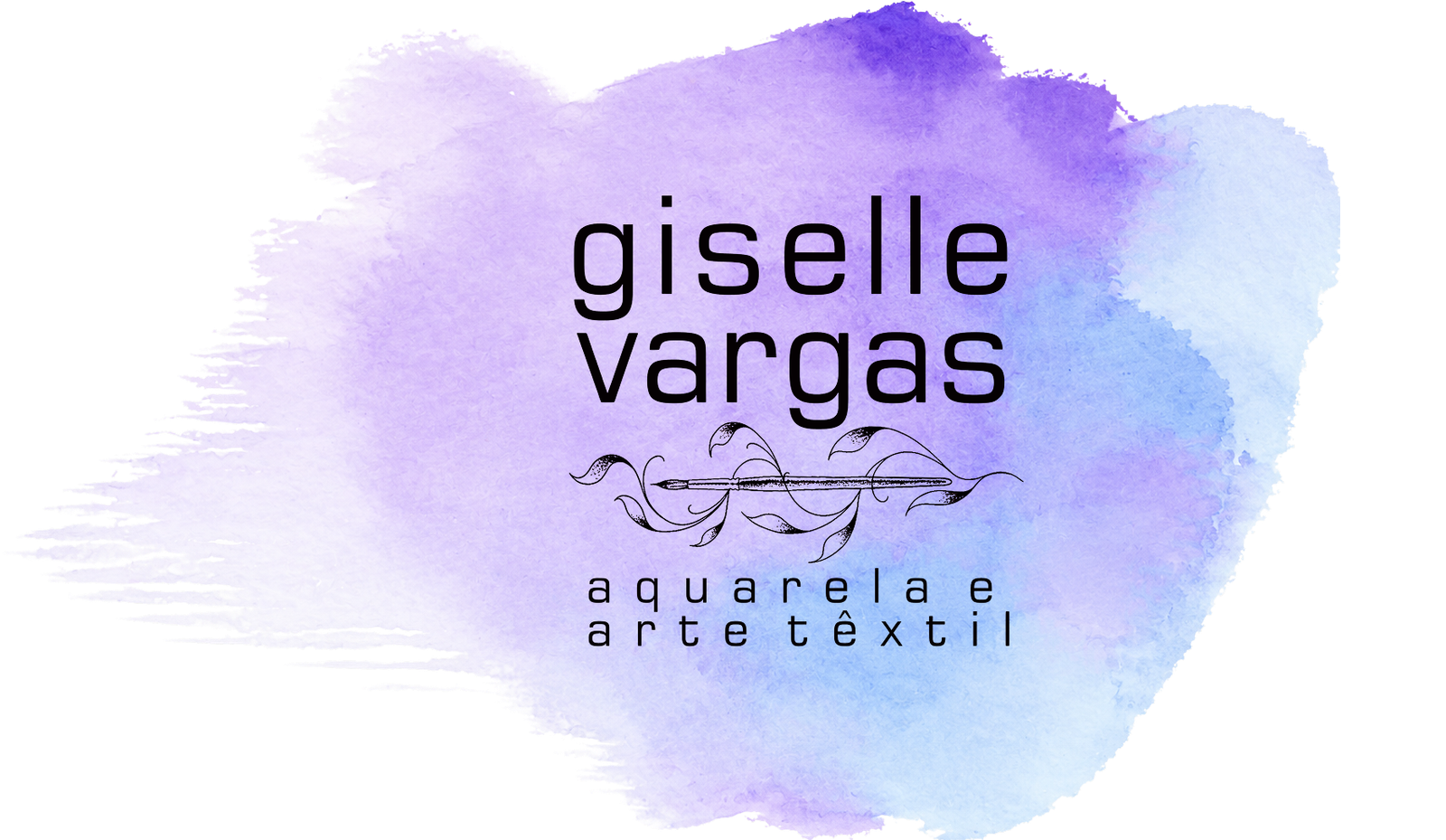 Giselle Vargas — aquarela e arte têxtil